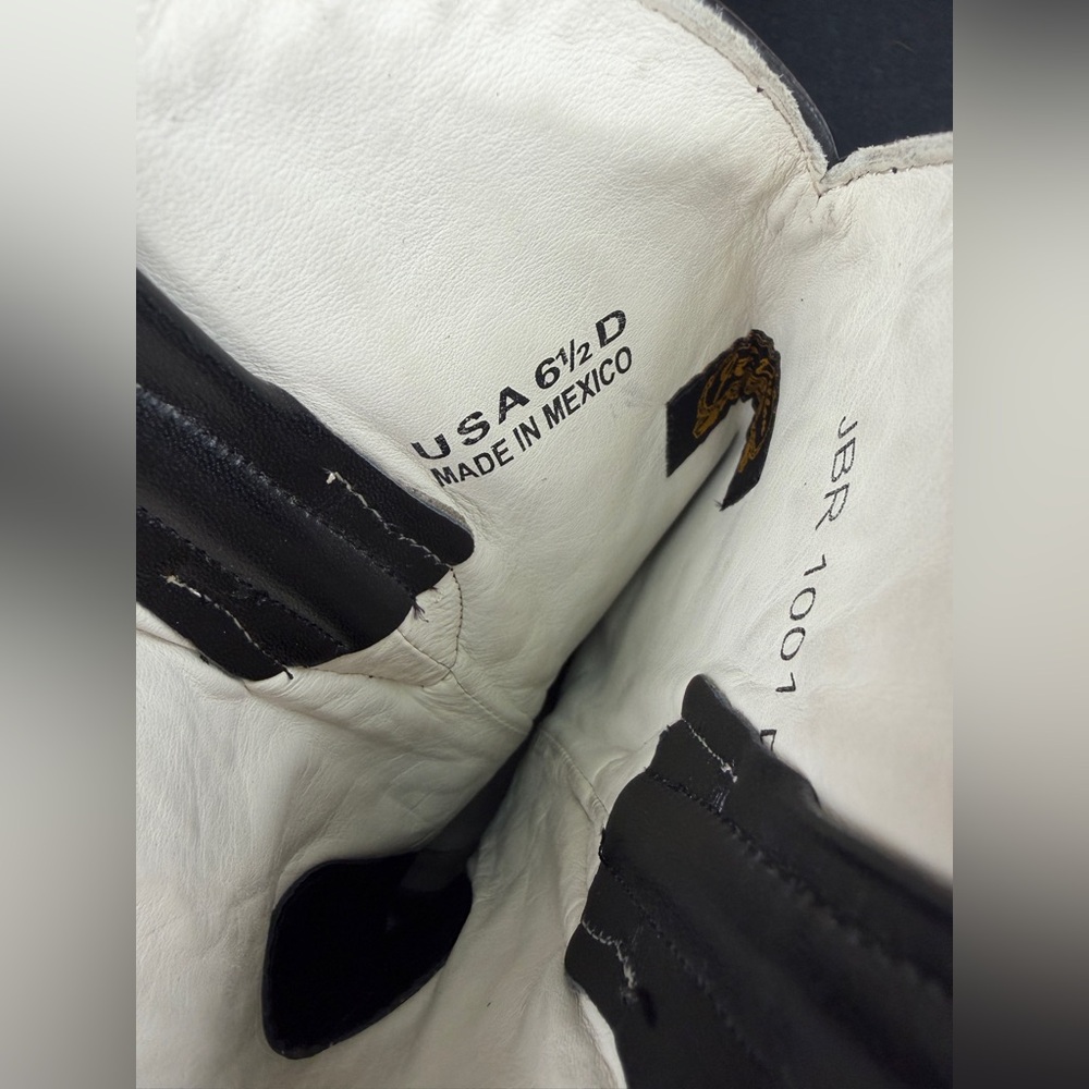 J.B DILLON PYTHON COWBOY BOOTS - image 4